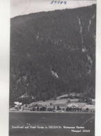 D2524) Strandhotel Und Hotel ENZIAN In NEUSACH Am WEISSENSEE - Kärnten  - Alte S/W Ansicht - Weissensee