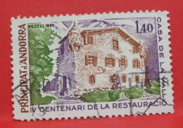 N°310 - 1.10 Franc - Année 1980 - Timbre Oblitéré Andorre Français - - Gebruikt