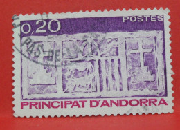 N°339 - 0.20 Franc - Année 1983 - Timbre Oblitéré Andorre Français - - Oblitérés