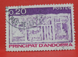 N°339 - 0.20 Franc - Année 1983 - Timbre Oblitéré Andorre Français - - Usados