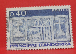 N°341 - 0.40 Franc - Année 1983 - Timbre Oblitéré Andorre Français - - Used Stamps