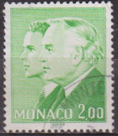 Princes Rainier Et Albert - MONACO - Série Courante - N° 1589 - 1987 - Used Stamps