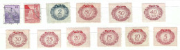 LIECHTENSTEIN Taxe Ca.1920: Lot De Neufs* - Taxe