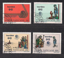 Vatikaan Vatican 1981 Yvertnr. 708-711 (o) Oblitéré  Cote 1,75 € - Usados