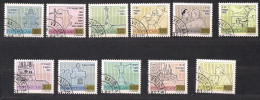 Vatikaan Vatican 1981 Yvertnr. 715-725 (o) Oblitéré  Cote 9 € - Usati