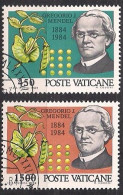 Vatikaan Vatican 1984 Yvertnr. 747-748 (o) Oblitéré  Cote 5 € - Usados