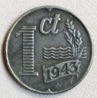 Pays-Bas - 1 Cent 1943 - 1 Centavos
