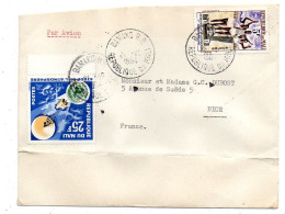 MALI--1964-- Lettre De BAMAKO Pour NICE (France) ...timbres...cachets .. - Malí (1959-...)