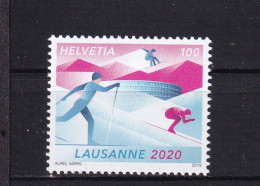 SWITZERLAND-2019=SKIING-MNH. - Ungebraucht