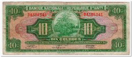 HAITI,10 GOURDES,L.1919,P.193,F-VF - Haïti