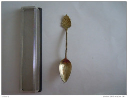 INCONNU Onbekend Vintage Souvenir Lepel Petite Cuilllère Little Spoon Argentania (ref 24) - Lepels