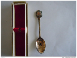 LONGLEAT UK Armoiries Vintage Souvenir Lepel Petite Cuilllère Little Spoon EPNS Argenté Verzilverd (ref 51) - Cuillers