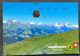 Zweisimmen/ Gondelbahn Rinderberg - Zweisimmen