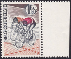 BELGIQUE, 1963, Cyclisme, Vélos ( COB 1255V1 **) - 1961-1990