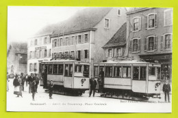 REPRODUCTION TRAIN TRAM Tramway 90 BEAUCOURT Place Centrale Arrêt Du Tramway - Beaucourt