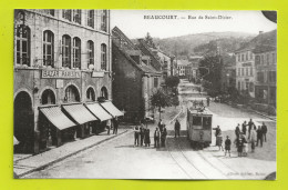 REPRODUCTION TRAIN TRAM Tramway 90 BEAUCOURT Rue De St Dizier Bazar Parisien - Beaucourt
