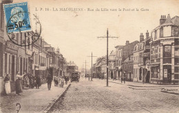 La Madeleine , Près Lille * Rue De Lille Vers Le Pont Et La Gare * Débit De Tabac Tabacs TABAC * Commerce Ameublements - La Madeleine