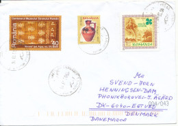 Romania Cover Sent To Denmark 10-6-2008 With Topic Stamps - Covers & Documents