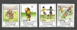 COTE D'IVOIRE Série Complète N°  NEUF* 913 à 916 CHARNIERE / Hinge  / MH - Côte D'Ivoire (1960-...)