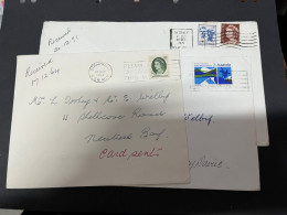 1-8-2023 (1 T 14) Australia - 3 Covers - Storia Postale