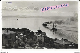 Croazia Istria Susak Sussa Veduta Isola Traghetto Veliero Panoramica Primi Anni 40 (f.piccolo/v.retro/affrancatura) - Croatie