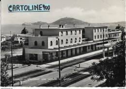 Lazio Latina Formia Stazione Ferroviaria Veduta Interna Stazione Formia Anni 50 - Gares - Sans Trains