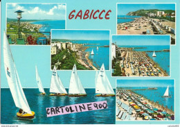 Marche-pesaro-gabicce Vedutine Gabicce Vedute Regate Veliche - Altri & Non Classificati