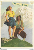 Val D'aosta-aosta Cartolina Pubblicita Assessorato Regionale Per Il Turismo Di Aosta (v.retro) - Aosta