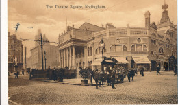 NOTTINGHAM  THE THEATRE SQUARE          2 SCANS - Nottingham