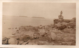 Ploumanac'h - Photo Ancienne - Vue Sur Le Phare - Ploumanac'h