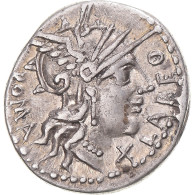 Monnaie, Fabia, Denier, 124 BC, Rome, TTB+, Argent, Crawford:273/1 - République (-280 à -27)