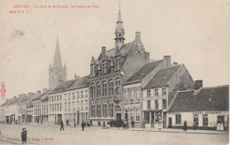 Eecloo/Eekloo Zichtkaart/carte Postale Rue De La Station, La Justice De Paix. Zie/voir 2 Scans - Eeklo