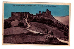 Rochemaure Les Ruines Du Vieux Chateau - Rochemaure