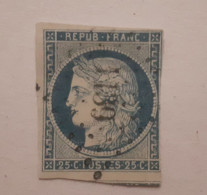 CERES N°4 25 Centimes 1139 LPC DRAGUIGNAN - 1849-1850 Ceres