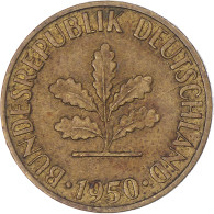 Monnaie, République Fédérale Allemande, 5 Pfennig, 1950, Berlin, TTB, Brass - 5 Pfennig