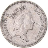 Monnaie, Grande-Bretagne, Elizabeth II, 5 Pence, 1990, TTB, Cupro-nickel - 5 Pence & 5 New Pence