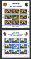 Bloc Feuillet Nations Unies  Genève 1996  Neuf ** N 321 / 322 - Blocks & Sheetlets