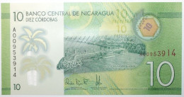 Nicaragua - 10 Cordobas - 2014 - PICK 209a - NEUF - Nicaragua