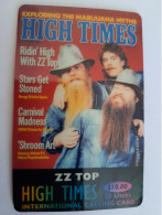 UNITED STATES USA / $10,- ATX TELECOM/ HIGH TIMES/  ZZ TOP     / MINT   **14533** - Amerivox