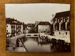 Annecy * Circa 1900/1920 * Quais Lavoir Laveuses Lavandières * Photo Ancienne 11.4x8.2cm - Annecy