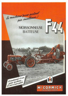 Tracteur Moissonneuse Batteuse McCormick 63 - Traktoren