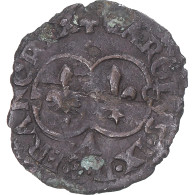 Monnaie, France, Charles IX, Denier Tournois à La Croisette, 1562, Paris, TB+ - 1560-1574 Carlos IX