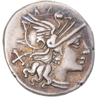 Monnaie, Afrania, Denier, 150 BC, Rome, TTB+, Argent, Crawford:206/1 - République (-280 à -27)