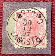 Rare ! Island „LASTOVO LAGOSTA 1897“ (Kroatien Dubrovnik) Österreich (Insel Austria Croatie Croatia - Used Stamps