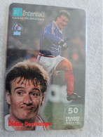 FRANCE/ 50F/ INTERCALL/ FOOTBAL/ DIDIER DESCHAMPS  /   PREPAID  / USED   ** 14552** - Mobicartes (GSM/SIM)