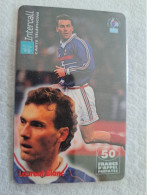 FRANCE/ 50F/ INTERCALL/ FOOTBAL/ LAURENT BLANC   /   PREPAID  / USED   ** 14553** - Voorafbetaalde Kaarten: Gsm