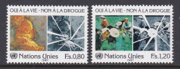 Nations Unies Genève 1987 156-57 ** Drogues - Neufs