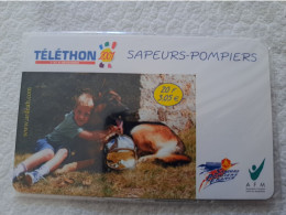 FRANCE/ 20 FR/ €3,05 / TELETHON 2001/ SAPEURS POMPIERS DE FRANCE     /   PREPAID  / MINT    ** 14566** - Prepaid: Mobicartes