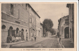 CPA 83 LA ROQUEBRUSSANNE  LA GENDARMERIE QUARTIER DU PORTAIL - La Roquebrussanne