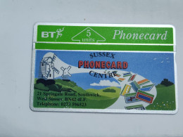 United Kingdom-(BTP098)-SUSSEX Phonecard Centre-(125)(5units)(224E64451)(tirage-500)(price Cataloge-10.00£-mint) - BT Edición Privada